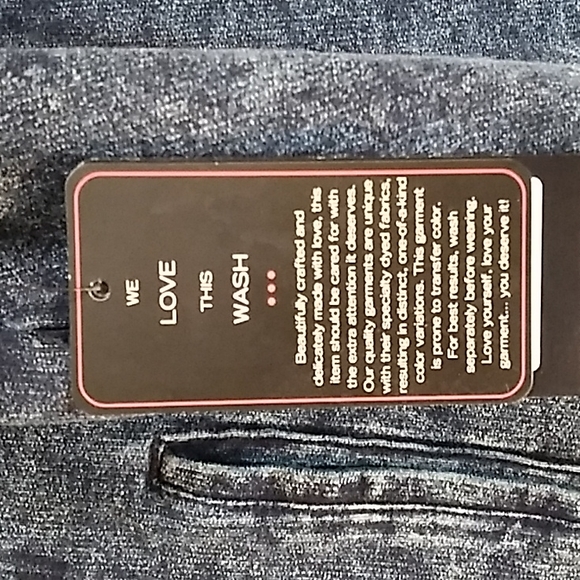 Andrew Marc New York Performance Frayed Knit Jacket  Blue - Picture 4 of 16